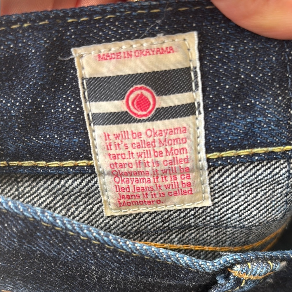 Momotaro Blue Denim Jeans